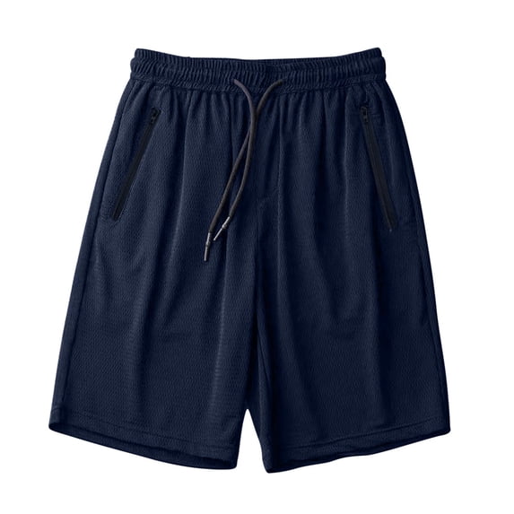 SuTry Womens Mesh Athletic Shorts Drawstring Elastic Waist Zipper Pockets Lightweight Breathable Quick Dry Workout Running Casual Gym Shorts