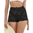 thumbnail image 1 of Suagox Women Swimsuit Cover up Crochet Cutout Bikini Bottom Cover up Shorts for Beach Swimsuit Swimwear Summer Clothes, 1 of 10