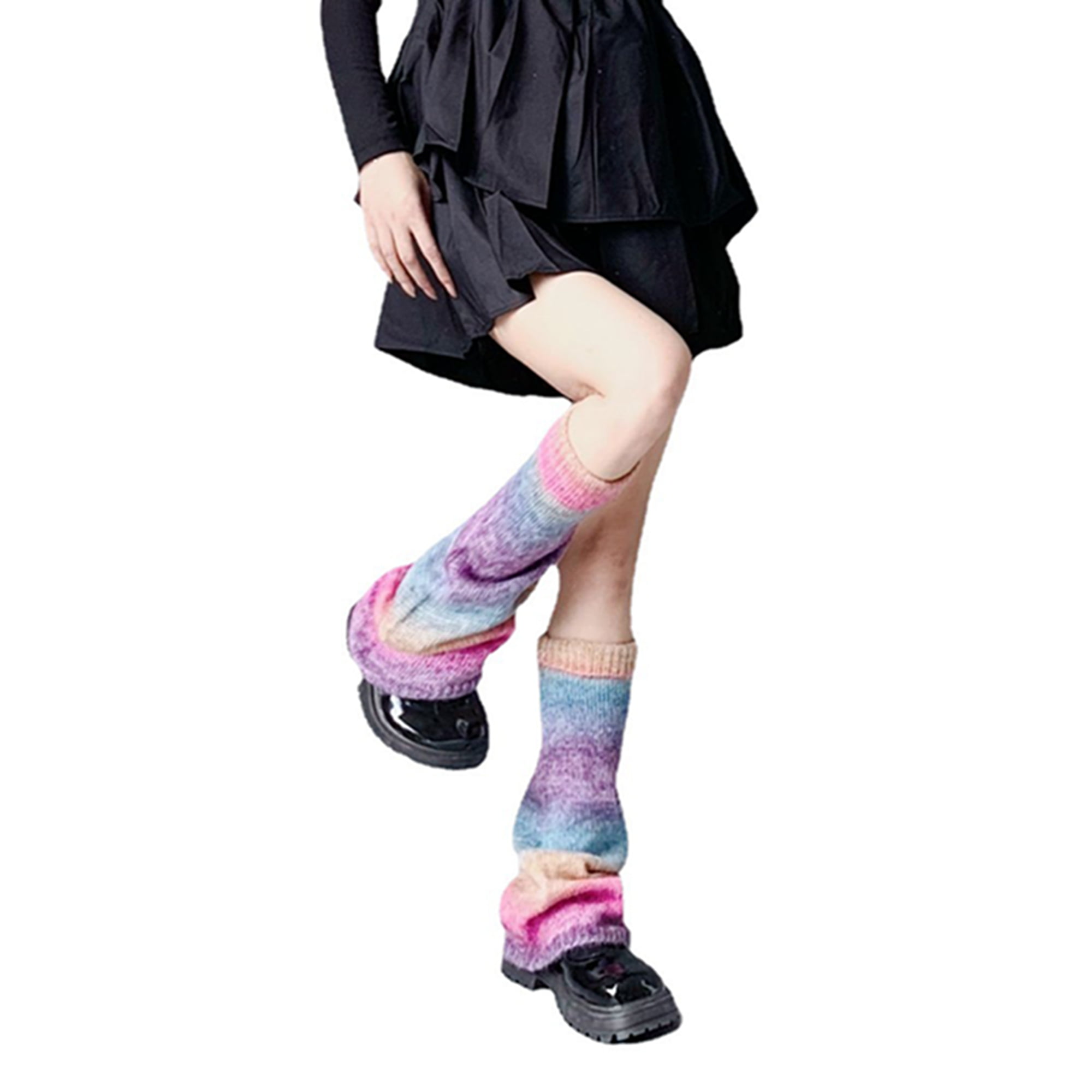 Aunavey Women Wool Stockings Casual Long Boot Socks Over Knee Thigh  Stocking Leg Warmers