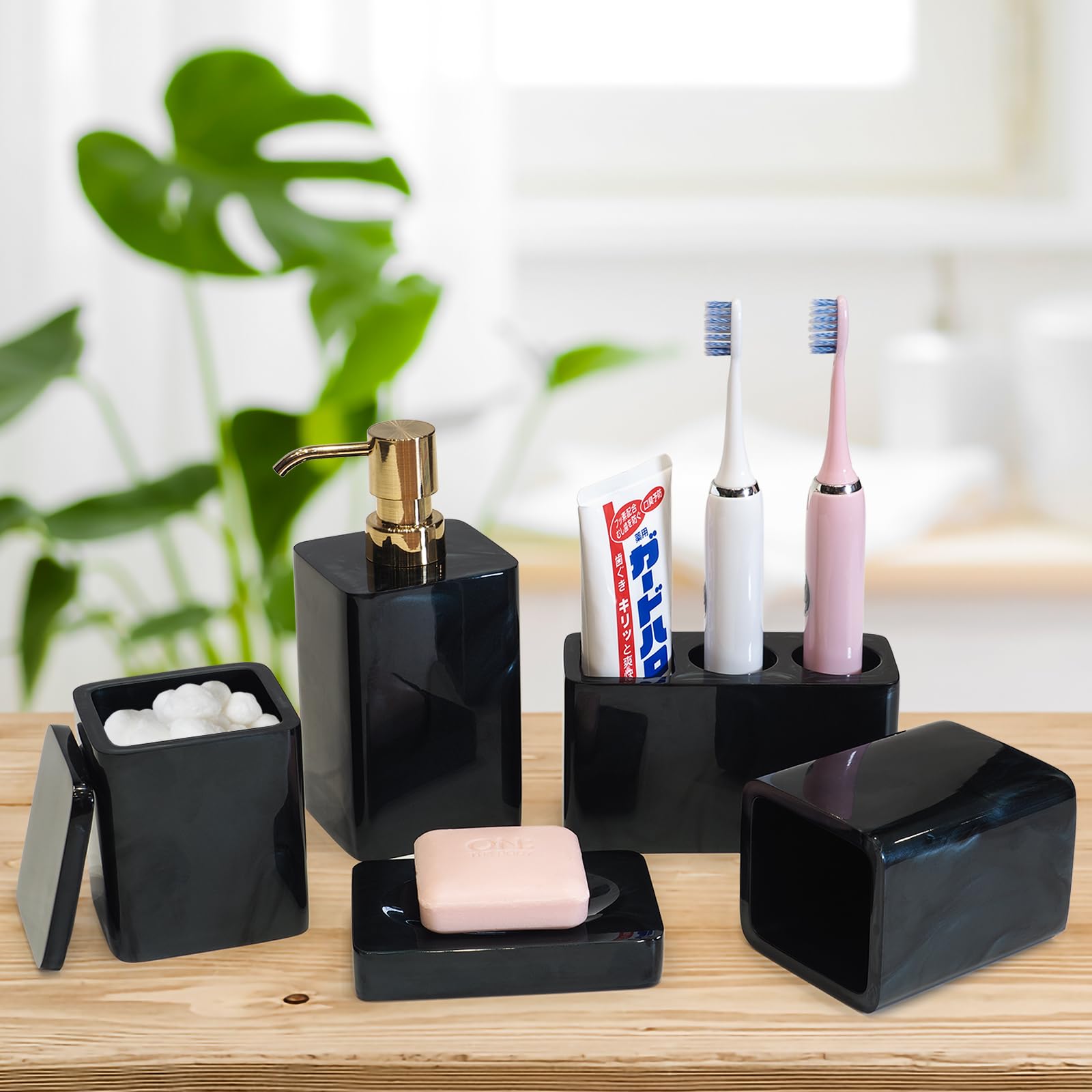 Soap Dispenser And Toothbrush Holdernull