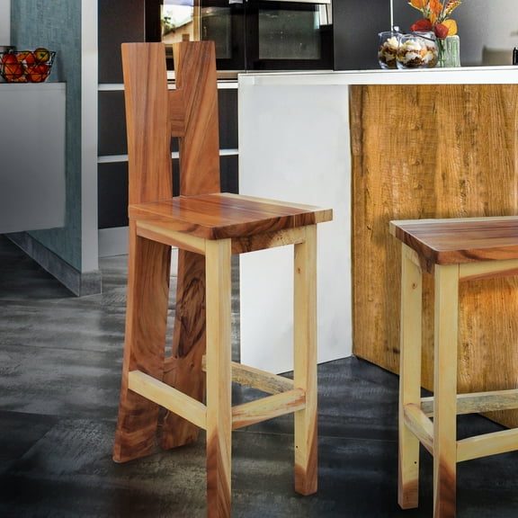 Suar Rio Negro Live Edge Barstool