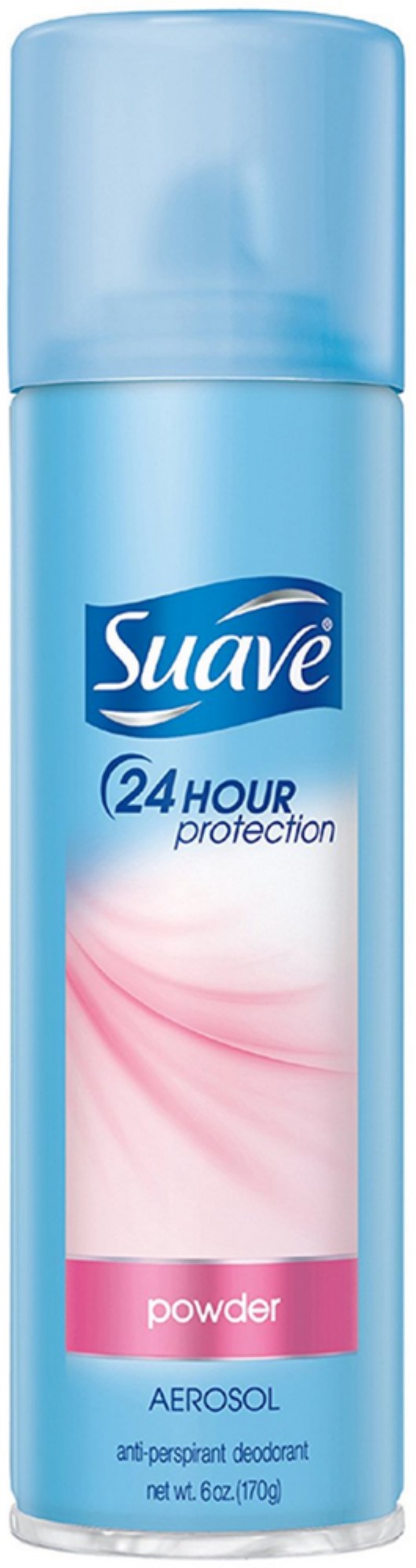 Suave 24 Hour Protection AntiPerspirant Deodorant Spray Powder 6 oz