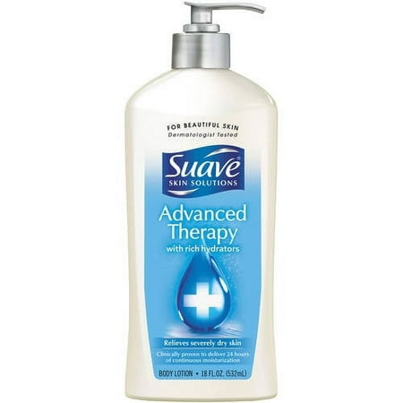 Suave Advanced Therapy Body Lotion, 18 oz