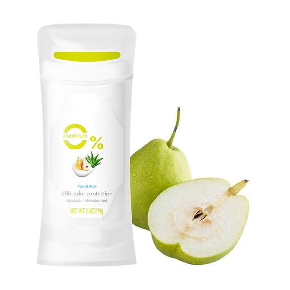 Suave Aluminum-Free Deodorant, Fruit-flavored unisex long-lasting fragrance-retaining ointment, armpit-purifying fragrance stick, portable aluminum-free refreshing antiperspirant stick 74g