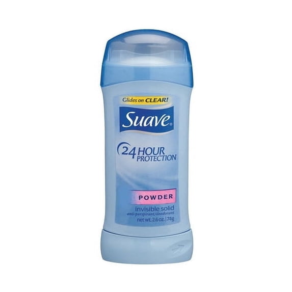 Suave Anti-Perspirant Deodorant Invisible Solid Powder - 2.6 Oz, 6 Pack