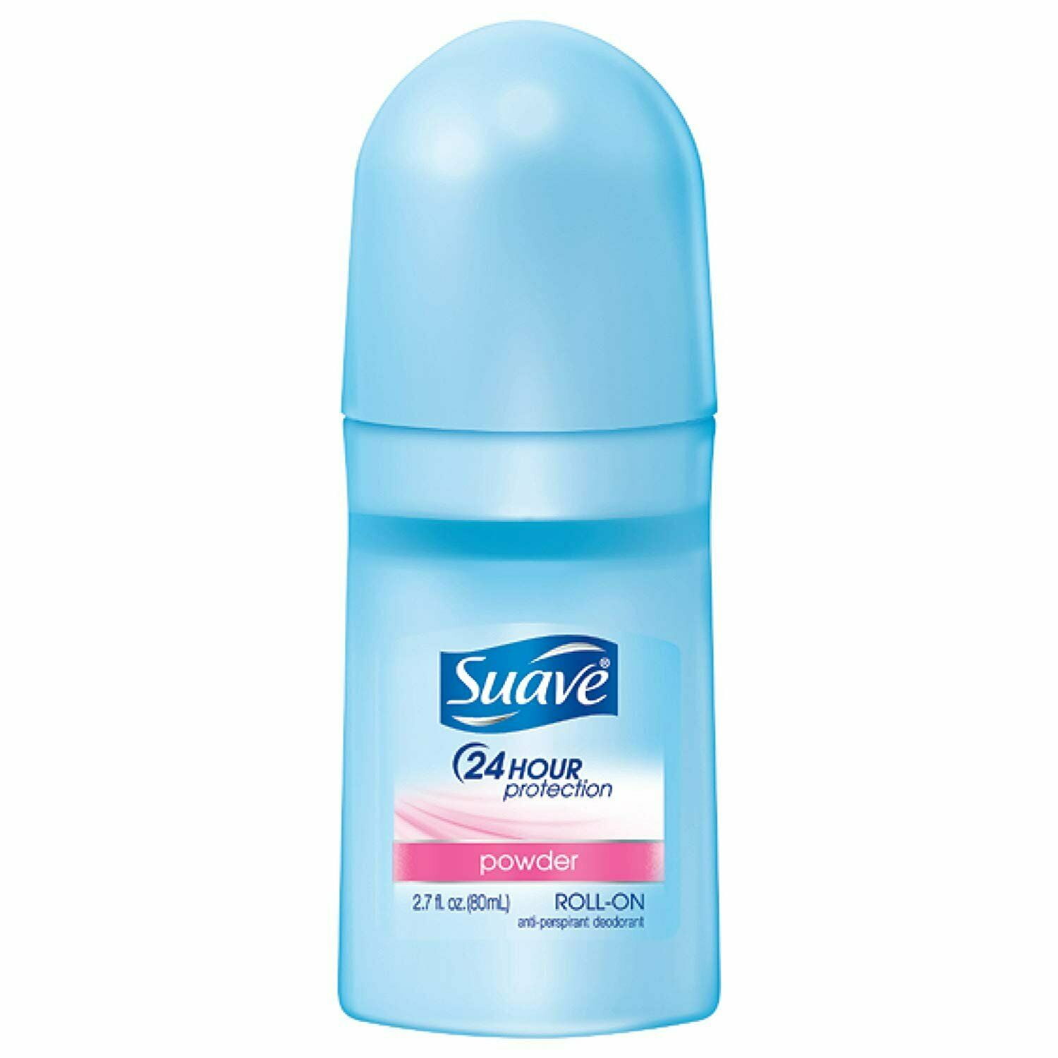 Suave Antiperpirant Deodorant 24hrs Protection, Powder, 2.7 oz, 7 Pack