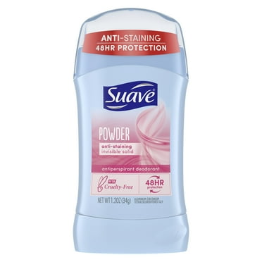 Suave Antiperspirant Deodorant For Women, 48hr Protection, Powder, 1.2 oz