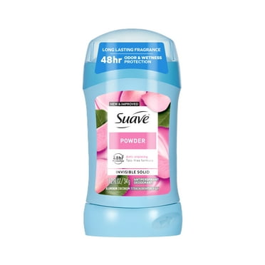 Suave Antiperspirant Deodorant For Women, 48hr Protection, Powder, 1.2 oz
