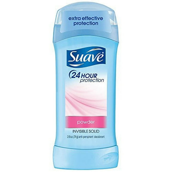 Suave Antiperspirant Deodorant, Powder 2.6 oz (Pack of 24)