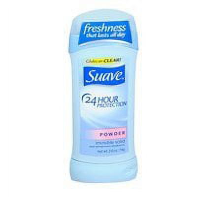 Suave Antiperspirant Deodorant, Powder 2.6 oz (Pack of 2)