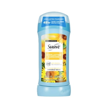 Suave Antiperspirant Deodorant For Women, 48hr Protection, Everlasting Sunshine, 2.6 oz