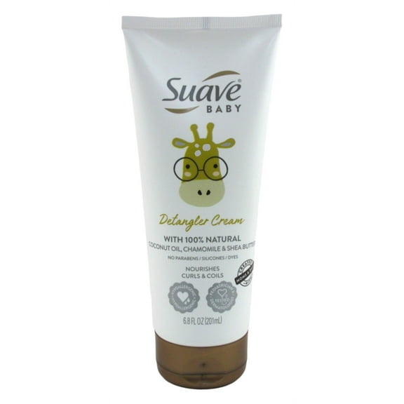 Suave Baby Detangler Cream 6.8 Ounce (Pack of 3)