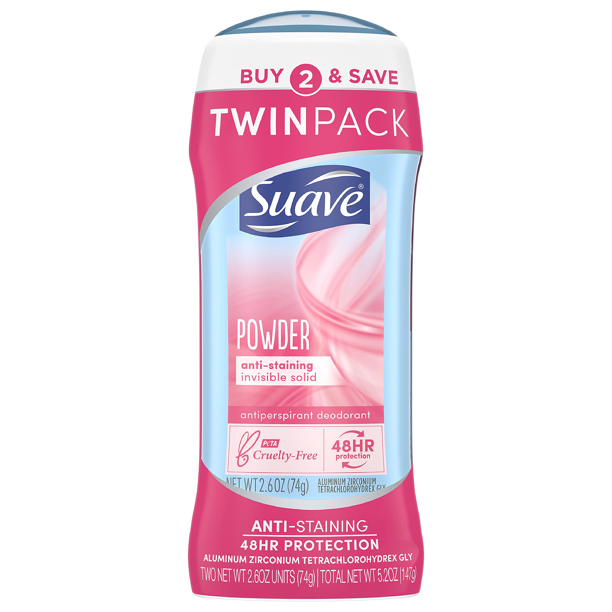 Suave Deodorant Antiperspirant & Deodorant Stick 48Hour Odor And