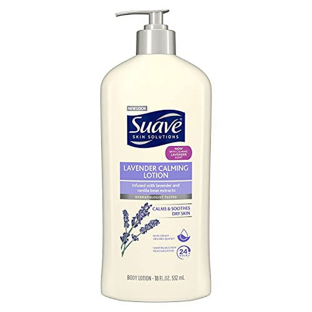Suave Essentials Body Lotion, Lavender Vanilla 18 oz