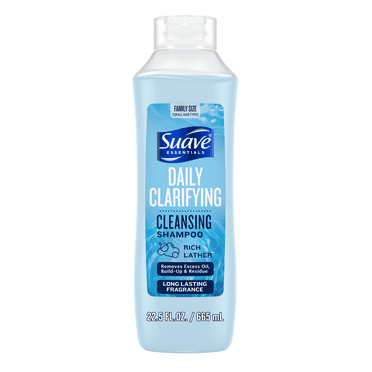 Suave Essentials Daily Clarifying & Cleansing Shampoo, 22.5 fl oz