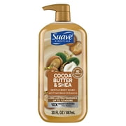 Suave Essentials Gentle Body Wash, Cocoa Butter & Shea, 30 oz