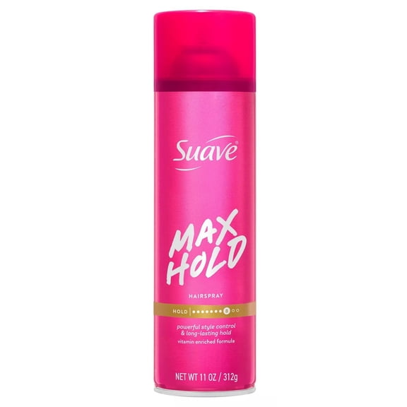 Suave Essentials Hairspray Max Hold 8 Scented 11 Ounce (Pack of 2)