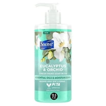 Suave Essentials Liquid Hand Soap, Refreshing Eucalyptus & Orchid, 13.5 fl oz