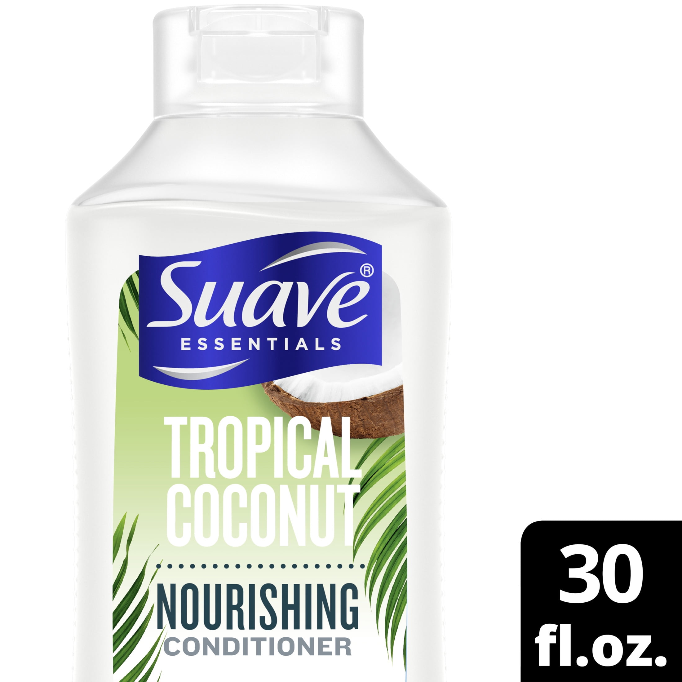 Suave Essentials Tropical Coconut Nourishing Conditioner, 30 oz