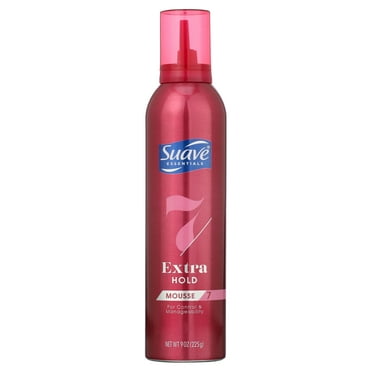 Suave Extra Hold Hair Mousse For Body, Volume & Lift For All Hair Types, 9 OZ
