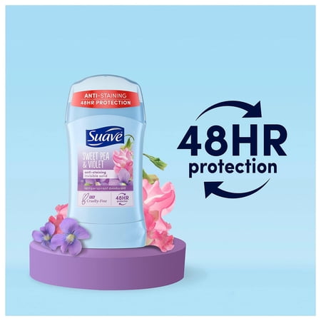 Suave Invisible Sweet Pea & Violet 2.6 oz.