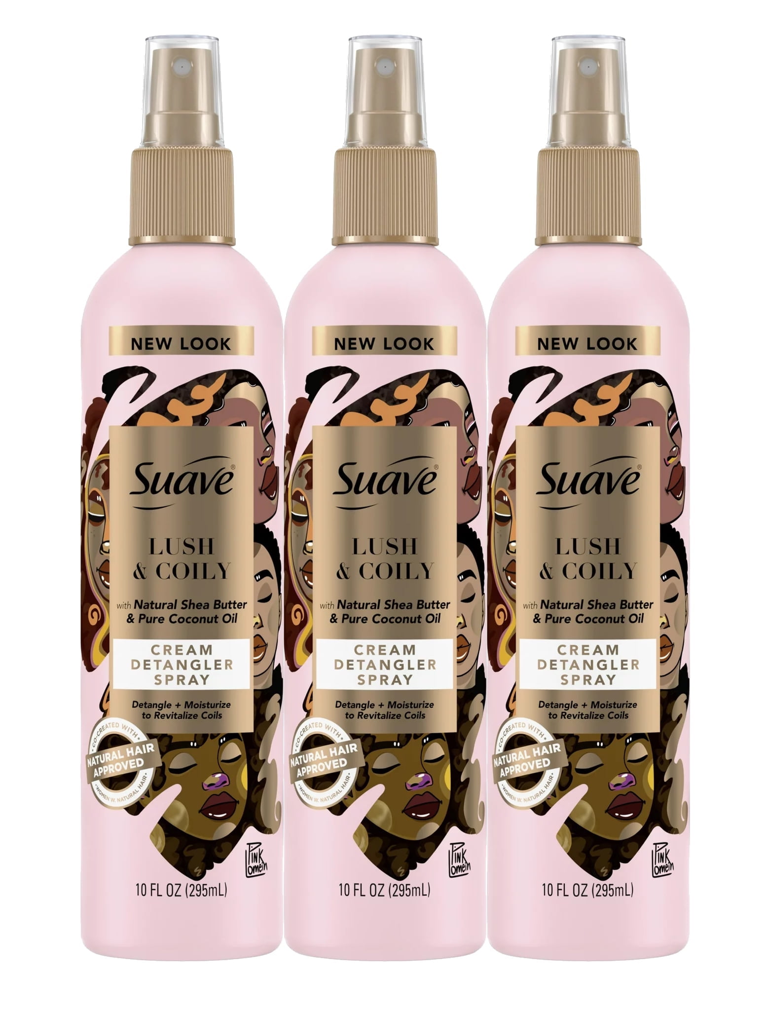 Suave Lush & Coily with Natural Shea Butter & Pure Coconut Oil Cream