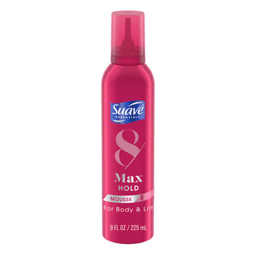 Suave Max Hold Volumizing Mousse for Body & Lift, 9 oz