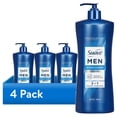 thumbnail image 1 of (4 pack) Suave Men Refreshing 2-in-1 Body & Face Wash with Glycerin & Vitamin E, Ocean Charge, 28 fl oz, 1 of 7