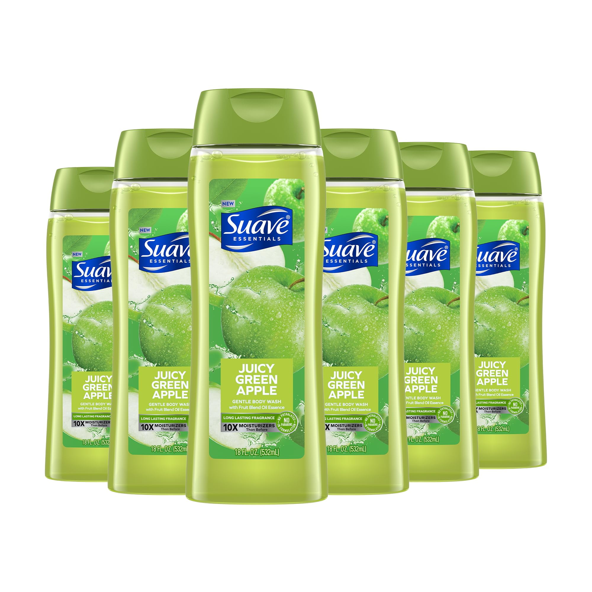Suave Moisturizing Body Wash, DNF2 with Juicy Apple and Vitamin E