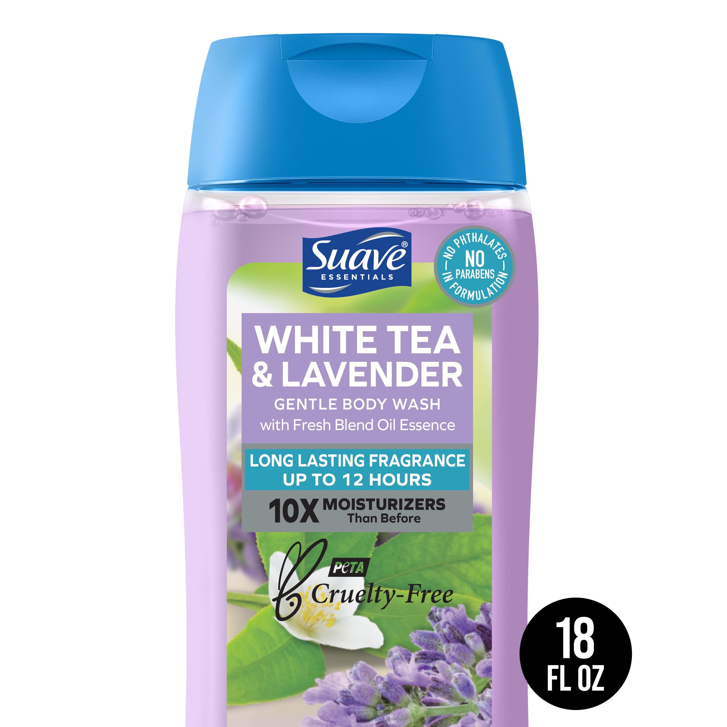 Suave Moisturizing Body Wash with White Tea, Lavender and Vitamin E