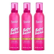 Suave Mousse Max Hold Body Builder Volumizing 9oz (Pack of 3)