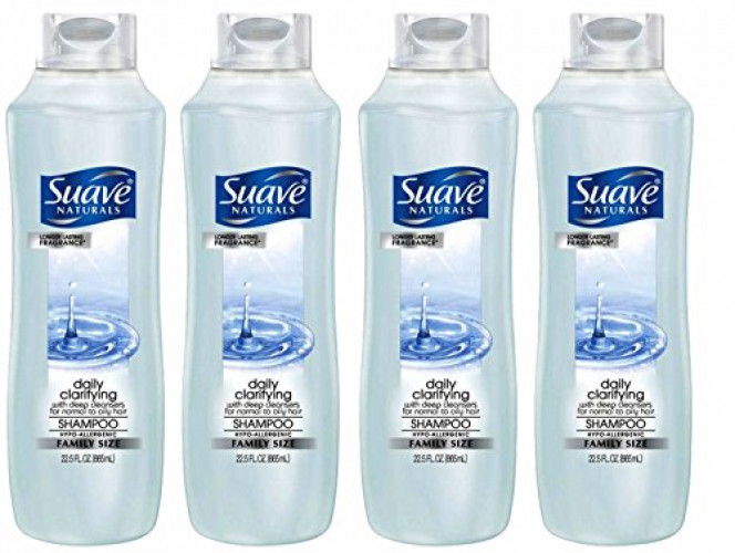 Suave Naturals Daily Clarifying Shampoo 22.50 oz - image 1 of 6
