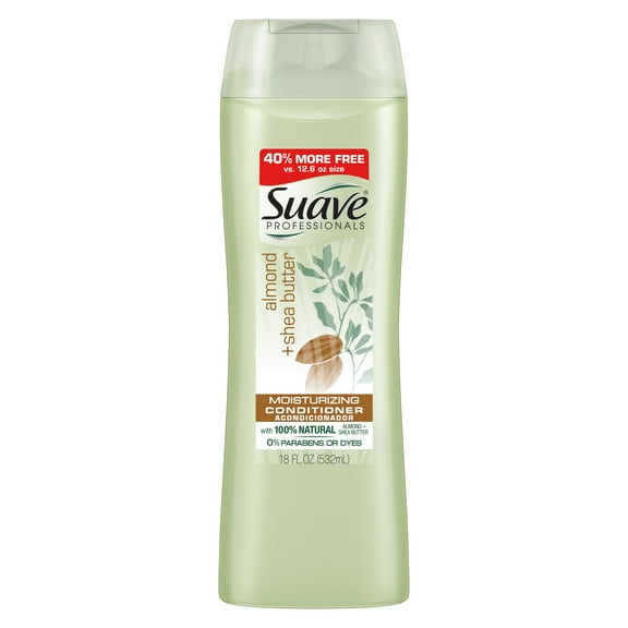 Suave Professionals 18 Fl. Oz. Almond & Shea Butter Moisturizing Conditioner