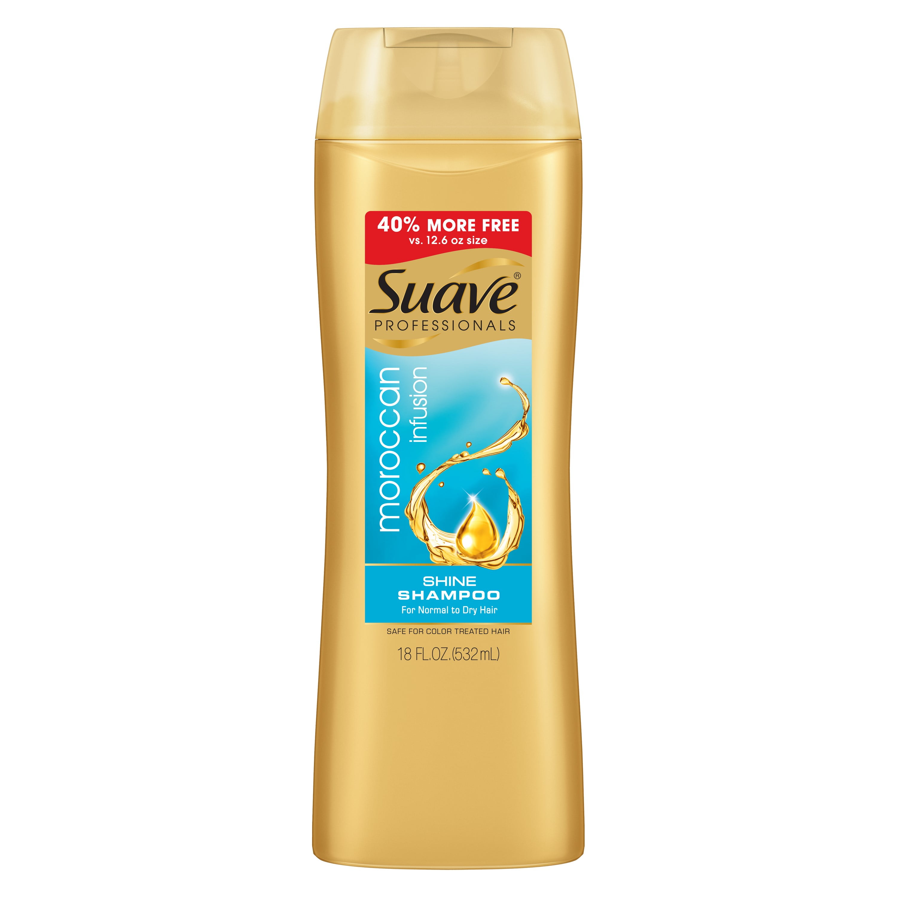 Suave Professionals 18 Fl. Oz. Moroccan Infusion Shine Shampoo