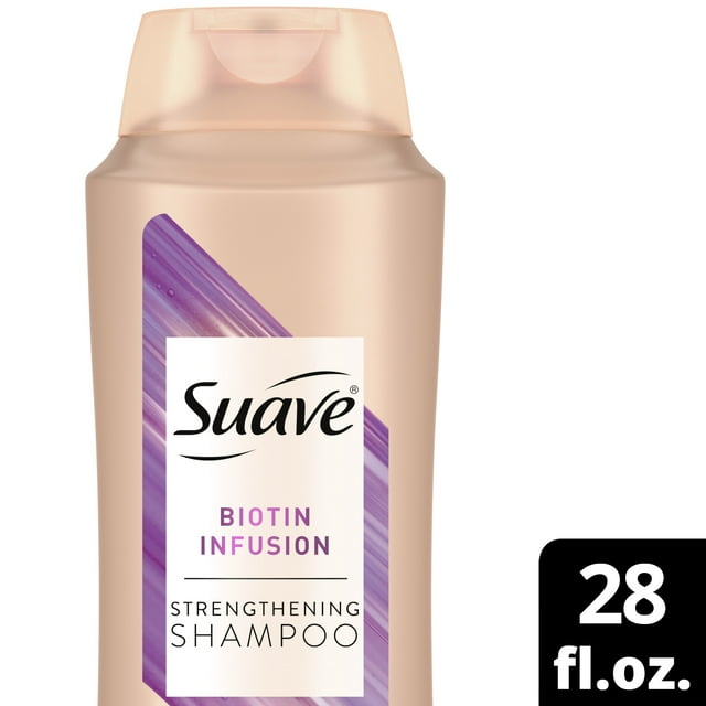 Suave Professionals Biotin Infusion Shampoo, Strengthening & Thickening, 28 fl oz
