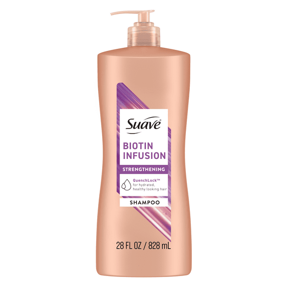Suave Professionals Biotin Infusion Strengthening Shampoo, 28 oz