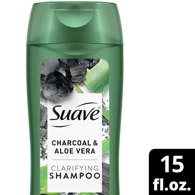 Suave Professionals Clarifying Moisturizing Daily Shampoo with Charcoal