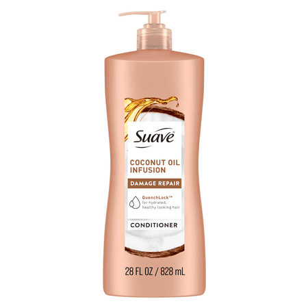Suave Professionals Coconut Oil Infusion Conditioner with Pump, Repairing, 28 fl oz