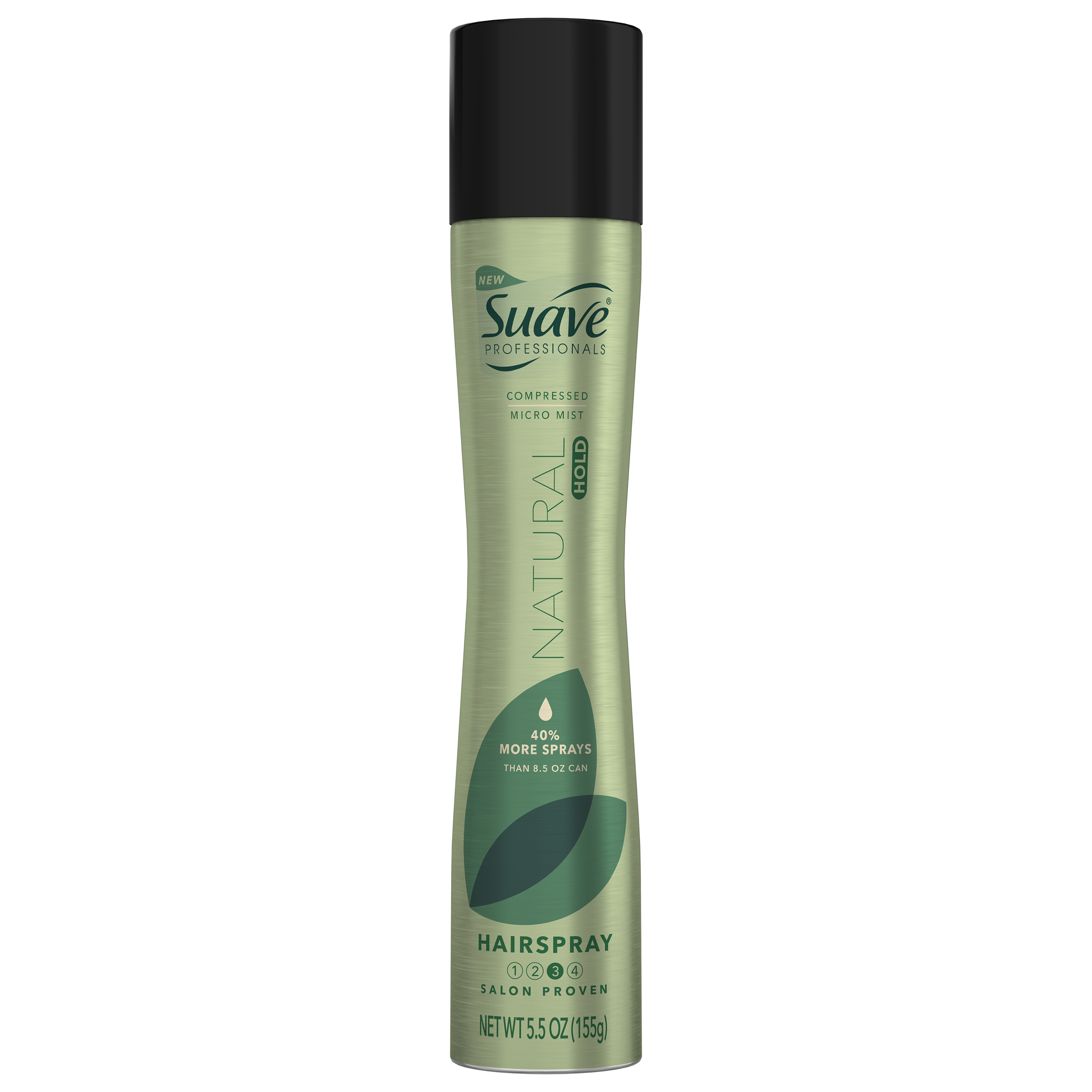Suave Professionals Compressed Micro Mist Natural Hold Hairspray, 5.5 oz - image 1 of 13