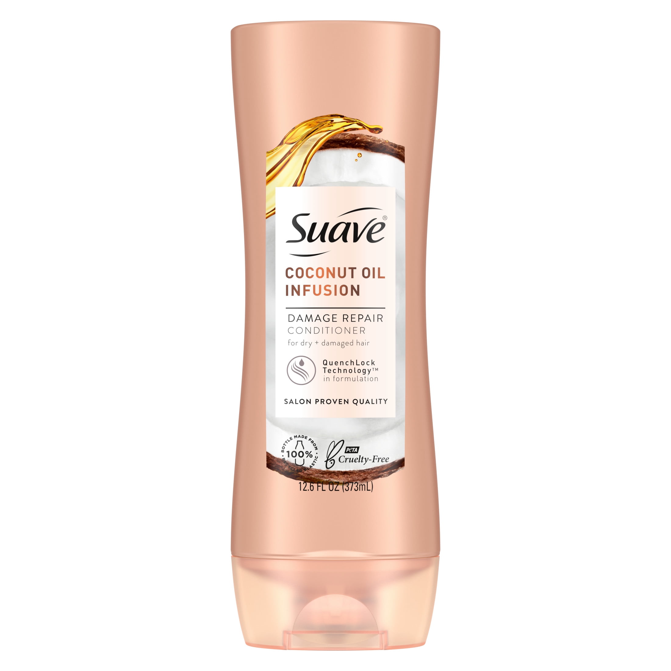 Suave Professionals Damage Repair Conditioner, Coconut Oil Infusion 12.6 oz