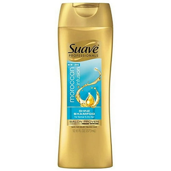 Suave Professionals Infusion Moroccan Shine Shampoo Salon 12.6 oz, 3-Pack