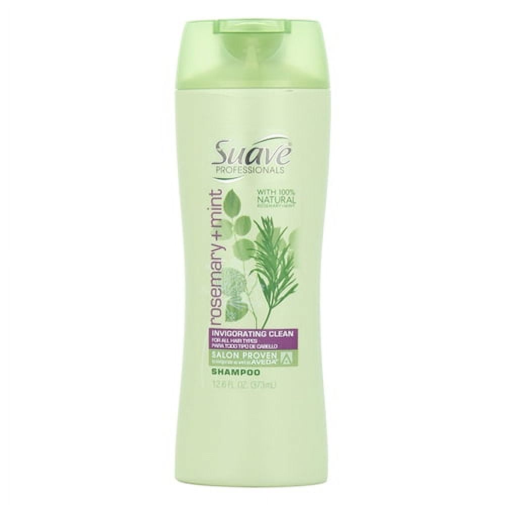 Suave Professionals Invigorating Shampoo, Rosemary Mint - 12.6 Oz, 3 Pack