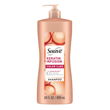 Suave Professionals Keratin Infusion Conditioner with Pump, Color Care, 28 fl oz