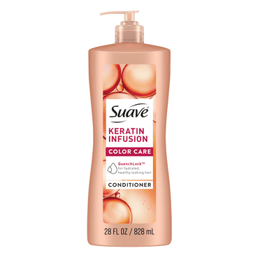 Suave Professionals Keratin Infusion Shampoo with Pump, Color Care, 28 fl oz