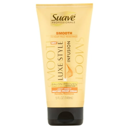 Suave Professionals Luxe Style Infusion Weather Proof Hair Cream, 5 oz