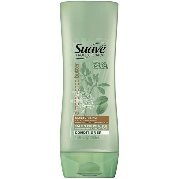 Suave Professionals Moisturizing Conditioner Almond & Shea Butter 12.60 oz (Pack of 4)