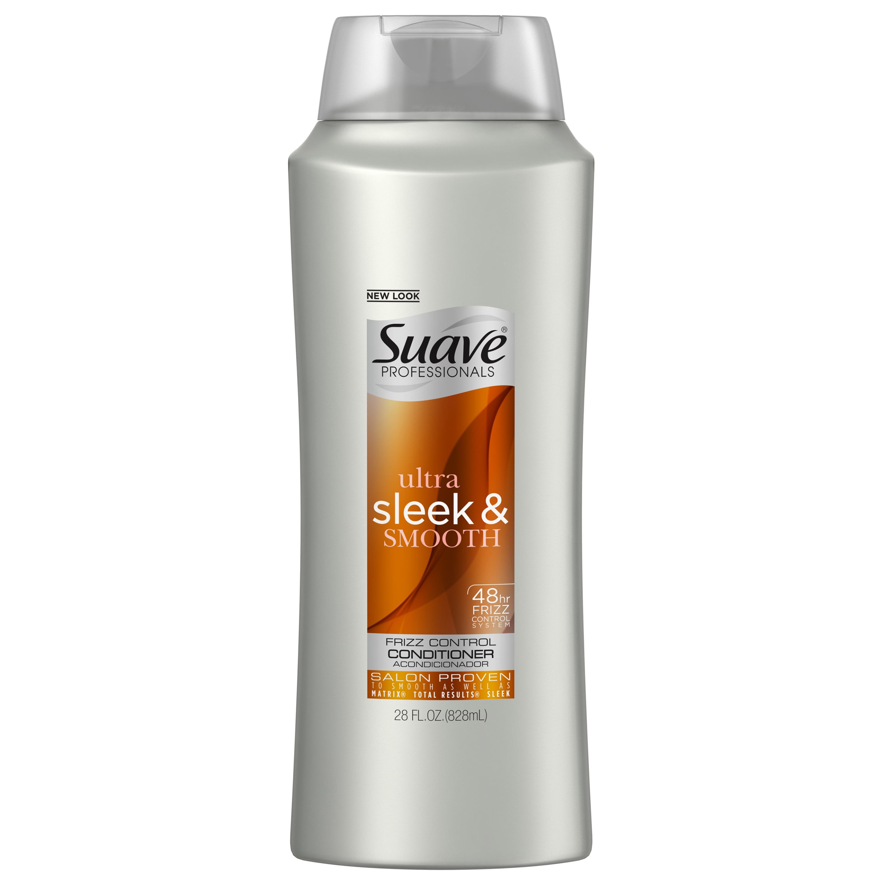 Suave Professionals Moisturizing Frizz Control Sleek Daily Conditioner with Vitamin E, 28 fl oz