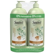 Suave Pro Almond & Shea Butter Shampoo & Conditioner 40 fl.oz, 2 Pack