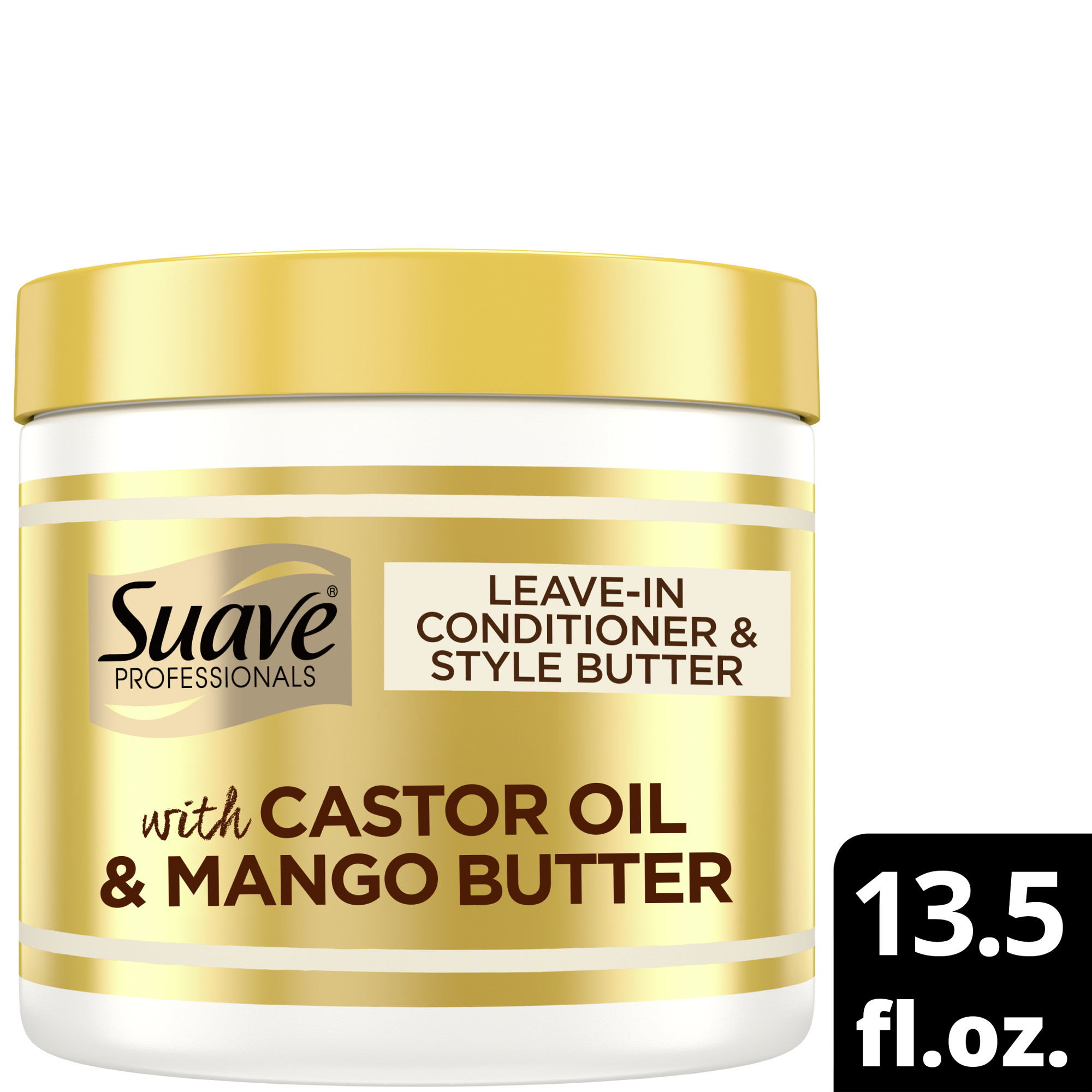 Suave Professionals Moisturizing Thickening Daily Conditioner with Castor Oil & Mango Butter, 13.5 fl oz - image 1 of 6