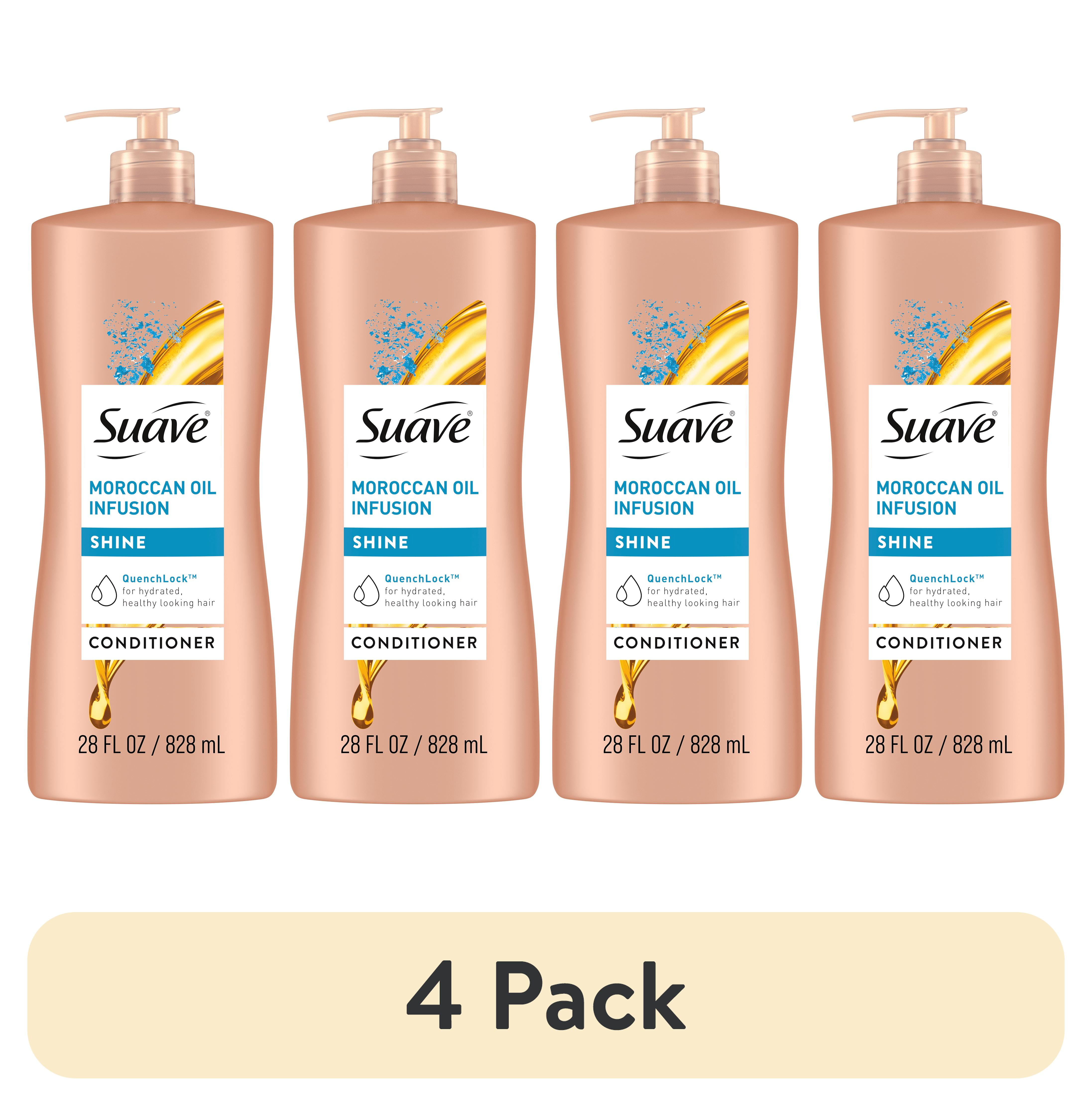 (4 pack) Suave Professionals Moroccan Oil Infusion Conditioner with